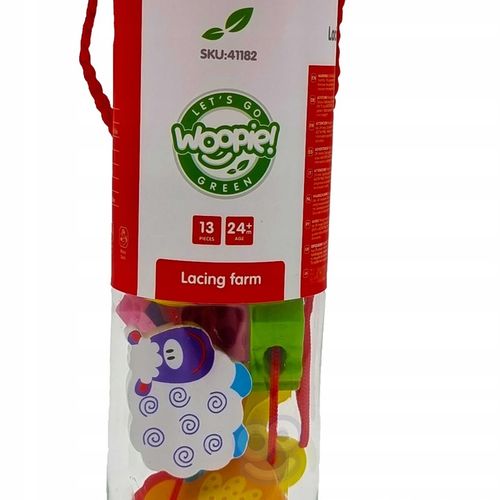 NAWLEKANKA KLOCKI MONTESSORI FARMA ZWIERZAK WOOPIE na Arena.pl