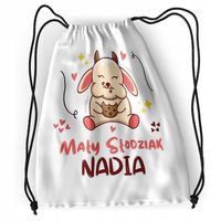 Plecak Sportowy Szkolny Dla Nadii Córki Dziecka Z Nadrukiem Ze Zdjęciem