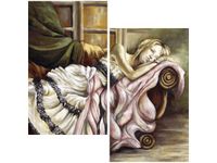 60CM 50CM OBRAZ ŚCIENNY UCIECZKA MARZENIA DRUK PŁÓTNO