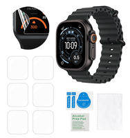 6X Folia ochronna do Apple Watch Ultra 3 49mm hydrożelowa na ekran TPU