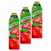 Tymbark Sok 100% jabłko 1 l x 3 sztuk