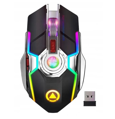 PROFESJONALNA CICHA MYSZ GAMINGOWA PODŚWIETLANA na Arena.pl