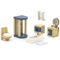 Zestaw Mebelków do Domku dla Lalek Łazienka