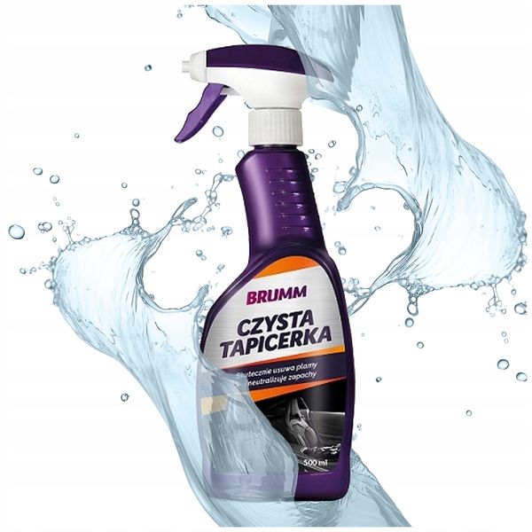 PREPRARAT DO CZYSZCZENIA TAPICERKI BRUMM ATOMIZER 500 ml zdjęcie 1