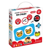 CzuCzu Puzzle kontrastowe Do pary