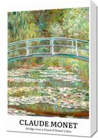 Obraz 40x60cm Design Bridge Over a Pond, Monet Vintage do Salonu