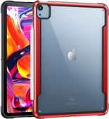 Etui iPad Air 4 5 10.9 Pro 11 Slim Clear Przezroczyste Czerwone na Rysik