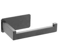 uchwyt na papier toaletowy matowy czarny