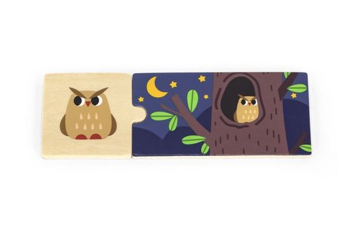 Viga 44675 Drewniane puzzle - Mój dom na Arena.pl