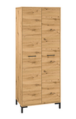 Szafa 2- Drzwiowa 2D 80 cm Dąb Artisan NIVA ML