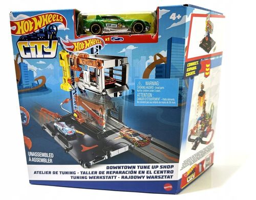 Hot Wheels City Rajdowa Myjnia HDR24 HDR27 zestaw tor z autkiem na Arena.pl