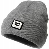 Czapka Ciepła Zimowa Jesienna Kot Damska Beanie