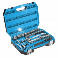 HOGERT ZESTAW NARZĘDZIOWY 1/4" 1/2" NASADKI BITY TORX KLUCZE NASADOWE 89szt
