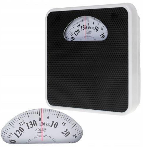 WAGA ŁAZIENKOWA MECHANICZNA DO 136kg ANALOGOWA ADLER AD 8179 na Arena.pl