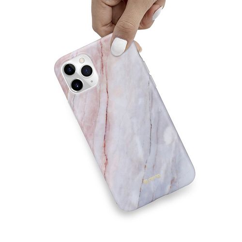 Crong Marble Case – Etui iPhone 11 Pro (różowy) na Arena.pl