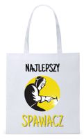 Dla Spawacza Prezent Torba Eco Biała Shopper Z Nadrukiem Ze Zdjęciem