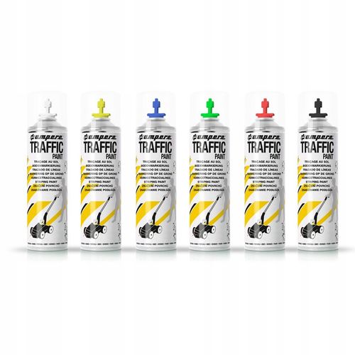 Farba drogowa AMPERE TRAFFIC biała do linii, pasów, ciągów komunikacyjnych na Arena.pl