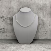 SREBRNY ŁAŃCUCH MĘSKI SPLOT KRÓLEWSKI 50 cm 4,5 mm SREBRO 925 GRAWER