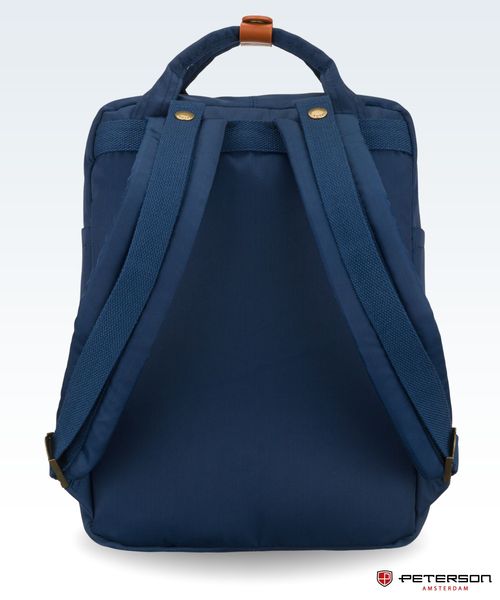 plecak ptn gamma-0374 navy-brown zdjęcie 4