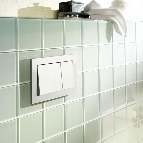 Przycisk spłukujący do WC Tece Base biały połysk 9240700 zdjęcie 8