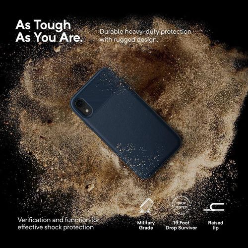 Caseology Vault Case - etui do iPhone XR (granatowe) na Arena.pl