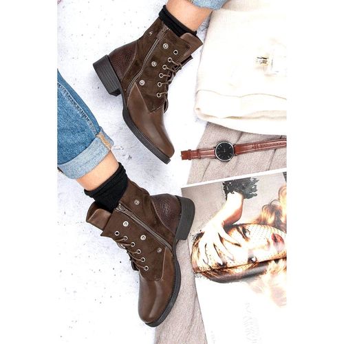 Brązowe Botki Bikery r.41 na Arena.pl