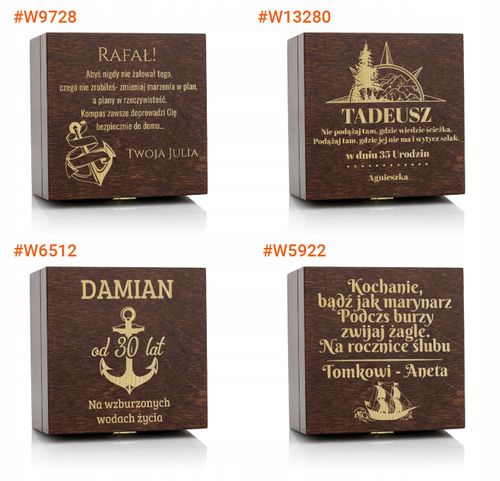 KOMPAS prezent DLA szefa GRAWER URODZINY 40 50 60 na Arena.pl