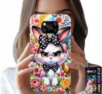 ETUI DO XIAOMI POCO X3 - KRÓLIK WIELKANOCNY, ZAJĄC, JAJKA + SZKŁO