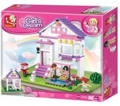 KLOCKI SLUBAN GD Willa Domek z basenem 291 kompatybilne z LEGO