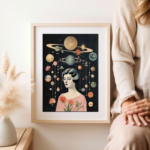 Plakat układ planet portret 40x50 cm na Arena.pl