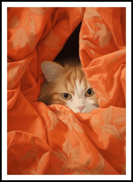 Plakat 67,5x95cm Ukryty Kot zdjęcie 3