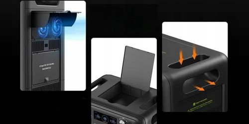 Fossibot przenośna stacja zasilania 2048Wh 2400W-4800W Aplikacja elektrowni na Arena.pl