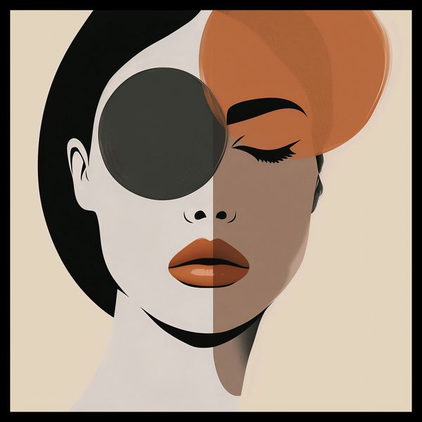 Plakat 40x40cm Dwie Strony Piękna zdjęcie 2