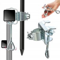 Uchwyt na parasol balkonowy do poręczy na taras stojak metalowy solidny