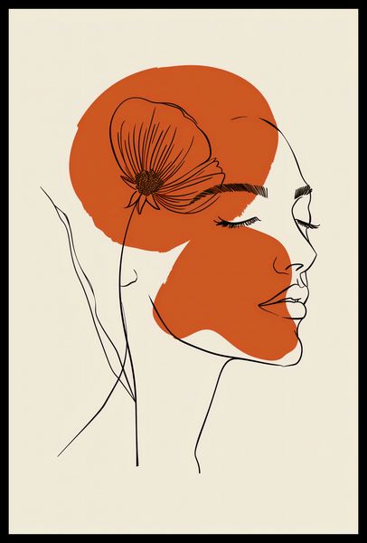 Plakat 40x60cm Ciepło Kwiatu zdjęcie 2