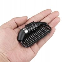 BLOKADA ROWERU NA SZYFR KOD SOLIDNE ZAPIĘCIE ROWER Hujajnoga bardzo małe