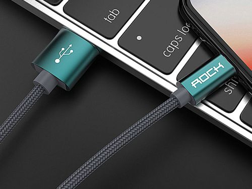 KABEL USB ROCK DO APPLE IPHONE IPAD IPOD PRZEWÓD na Arena.pl
