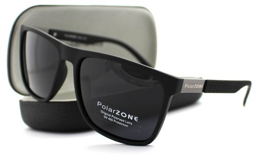 OKULARY NERDY PRZECIWSŁONECZNE POLARYZACYJNE UV KLASYCZNE CZARNE Z ETUI na Arena.pl