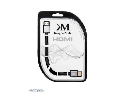 KM0329 Kabel HDMI - HDMI wtyk-wtyk (A-A) 1.8m Kru na Arena.pl