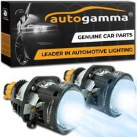 Soczewki projektory Bi LED Grant 2.5" komplet 6000K Homologacja E57