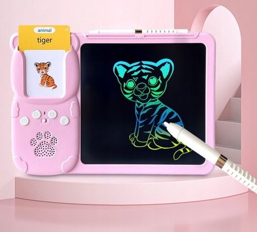 CZYTNIK KART TABLET DO NAUKI ANGIELSKIEGO SŁÓWEK 2W1 112 KART 224 SŁÓWKA na Arena.pl