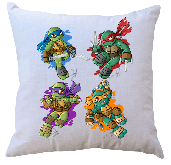 Poduszka Żółwie Ninja zdjęcie 1