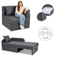 Łóżko dziecięce sofa kanapa szary ekoskóra do salonu Denis Family Meble