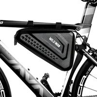 wildman etui/sakwa na ramę roweru es19   1l uchwyt rowerowy czarna/black