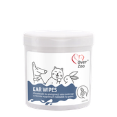 over zoo ear wipes chusteczki dla psa do pielęgnacji uszu 50szt