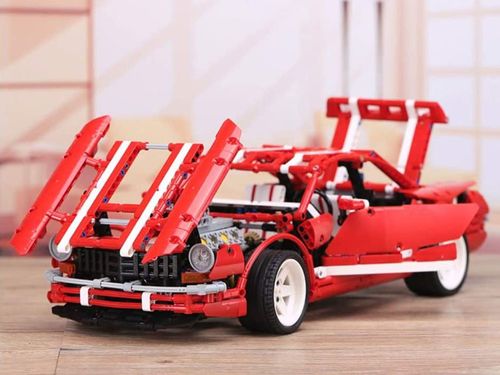 Klocki techniczne Auto wyścigowe 2000ele ZA3468 na Arena.pl