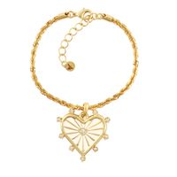 bransoletka z sercem z kolekcji bella (b23/zwe/42/1au)