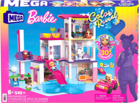 KLOCKI MEGA BLOKS BARBIE COLOR REVEAL DOMEK MARZEŃ HHM01