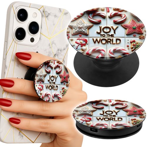 Uchwyt do telefonu Popsocket na palce/stojak ŚWIĄTECZNE WZORY na Arena.pl
