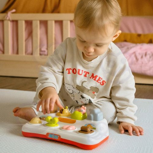 WOOPIE BABY Zabawka Edukacyjna Wyskakujące Zwierzątka ZOO Pop Up na Arena.pl